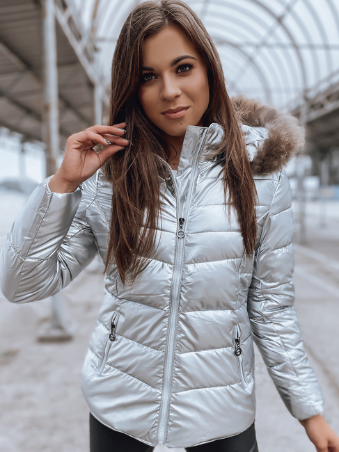 Női téli dzseki NELLY  Szín Ezüst DSTREET TY2273