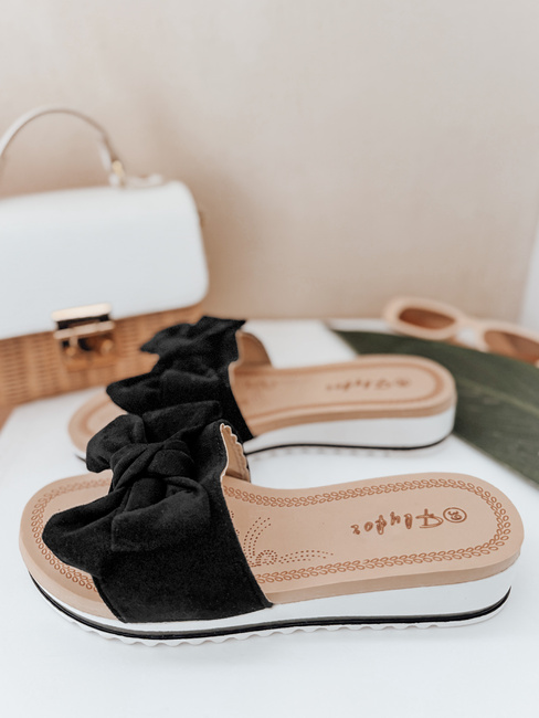 Női LOVESLIDE flip-flopok fekete Dstreet ZY0995