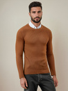 Férfi camel pulóver WX2292