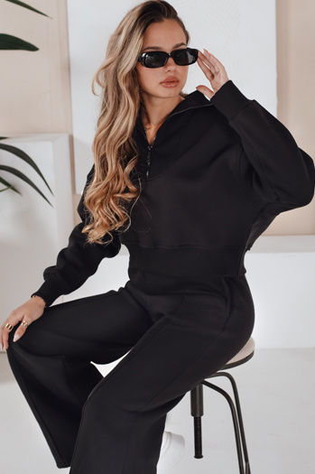 Női melegítő szett MARINO fekete Dstreet AY0976 AY0976