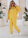 Női melegítő szett ARIELLA PREMIUM sárga színben Dstreet AY0734