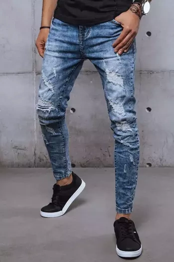 Férfi regular fit farmernadrág kék színben Dstreet UX3593