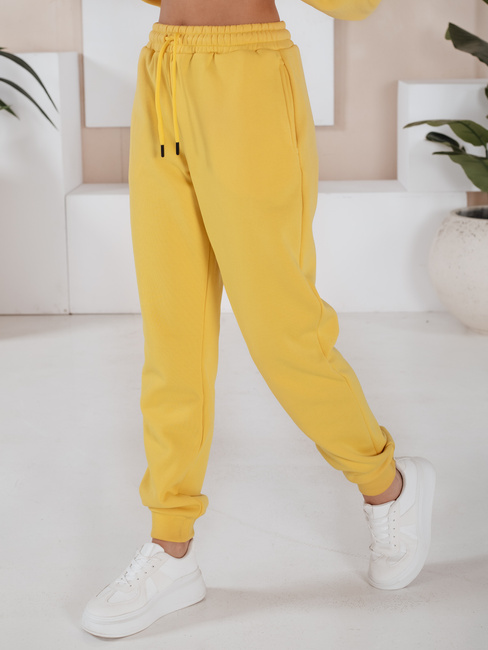 Női melegítő szett ARIELLA PREMIUM sárga színben Dstreet AY0734