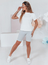 Női kerékpáros rövidnadrág SOFT AND FIT kék Dstreet SY0428_2