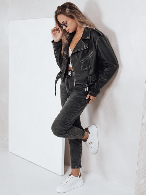 Női mom fit farmer fekete Dstreet UY2740 UY2740