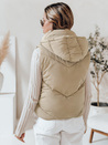 Női steppelt mellény LIKEHUGS bézs Dstreet TY4979 Dstreet TY4979