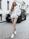 Női fehér kabát Dstreet TY5270 TY5270
