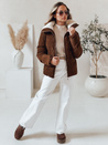 Női télikabát TRENDYGLAM barna Dstreet TY4941