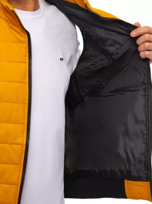 Steppelt sötétsárga férfi mellény Dstreet TX4018