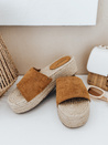 Női SUMMERRY camel flip-flopok Dstreet ZY0986