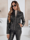 Női bőr Ramones dzseki fekete Dstreet TY5201 TY5201