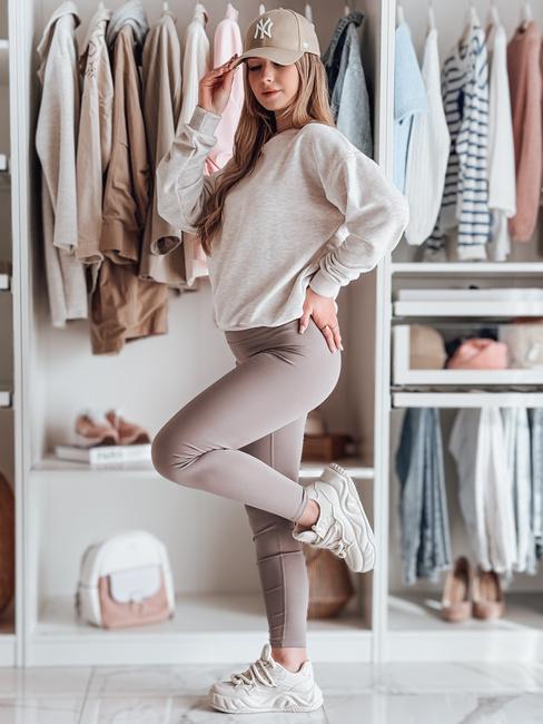 ACTIVIS női magas derekú leggings sötétszürke Dstreet UY2597