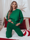 Női tréningruha szett ARIELLA PREMIUM zöld Dstreet AY1115
