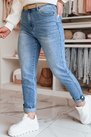 Női karcsúsított farmer SKINMONDO kék Dstreet UY2673