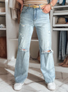 Női farmer baggy nadrág STYLLEG kék Dstreet UY2491_4