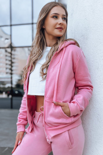 Női pulóver VICTORIA rózsaszín BY1072