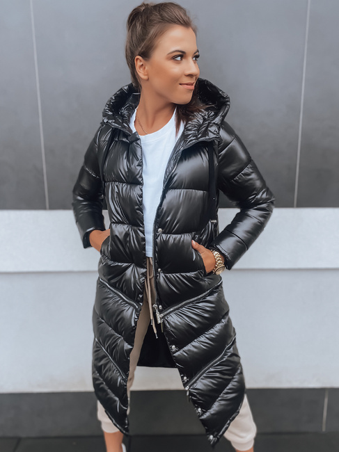 Női kabát/dzseki GOLDEN PREMIUM fekete színben Dstreet TY2902