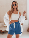 Női rövidnadrág HOT VIBE kék Dstreet SY0440_1