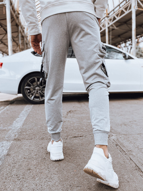 Férfi oldalzsebes nadrág Szín Szürke DSTREET UX4215