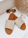 Női CHICBASE flip-flop bézs Dstreet ZY0937 ZY0937