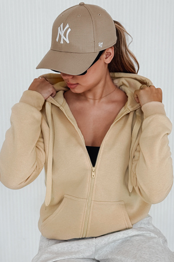 Női VICTORIA pulóver sárgabarack BY1391