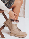 Női csizmák MOONSTONE Szín Khaki DSTREET ZY0369