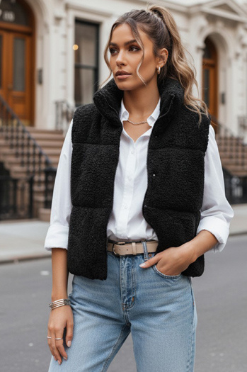 Női steppelt mellény BEEWARM  Szín Fekete DSTREET TY3845