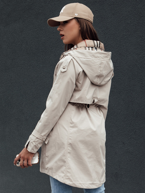 Kurtka damska parka FASHLOVE szara Dstreet TY4393