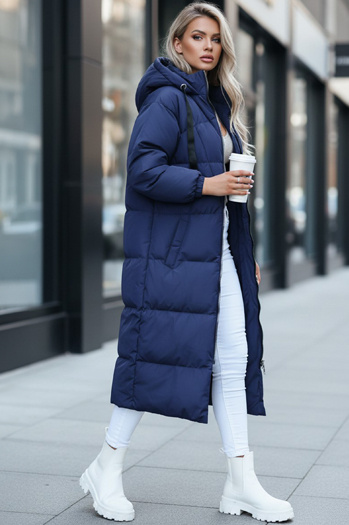 Női téli dzseki COZYSEASON Szín Gránátkék DSTREET TY4048