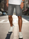 Férfi denim look szürke rövidnadrág Dstreet SX2501