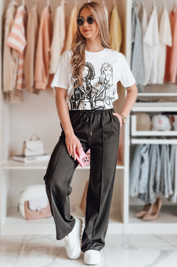 Női melegítő nadrág DRESSANIK fekete Dstreet UY2704