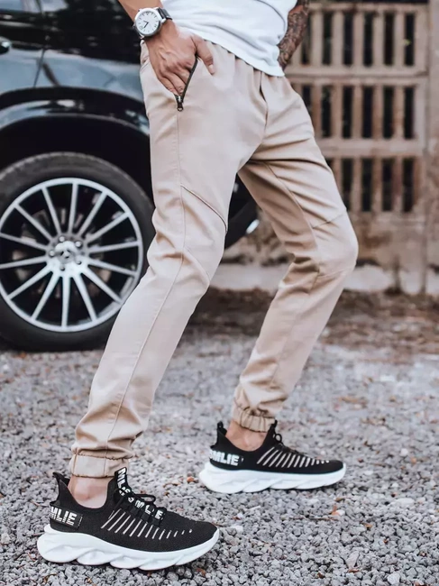 Bézs férfi farmer jogger Dstreet UX3306