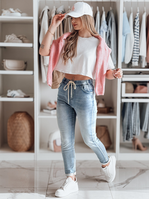 Női farmer slim fit nadrág SEMIFIT Dstreet UY2352