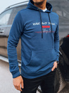Férfi mintás pulóver Szín Kék DSTREET BX5708