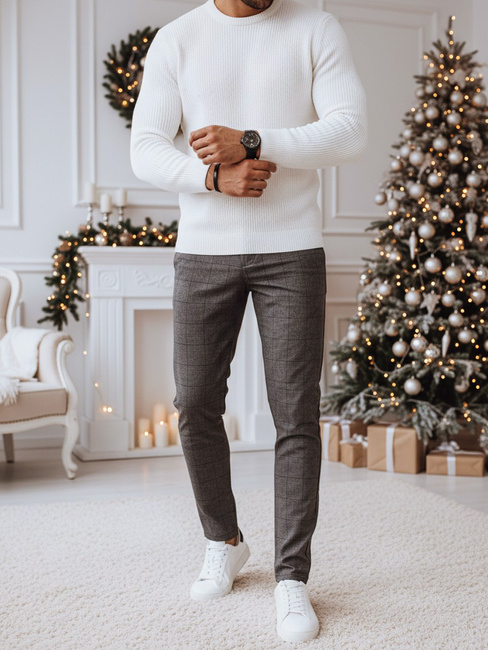 Férfi alkalmi nadrág grafitból Dstreet UX4406z