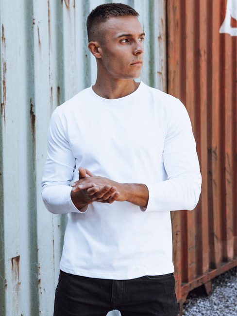Férfi fehér hosszú ujjú Dstreet LX0579