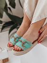 MISSWAVE női flip-flop zöld Dstreet ZY0949 ZY0949