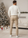 Férfi bézs színű nadrág Dstreet UX4410z