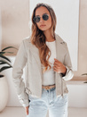 Női bőr ramones dzseki DARKGLORY szürke Dstreet TY5216