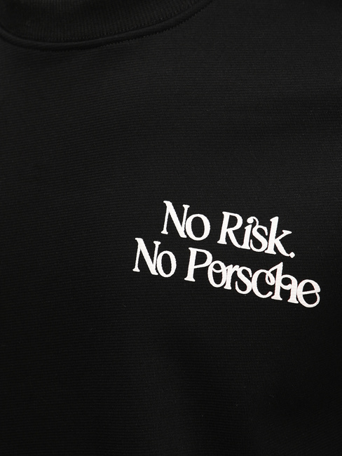 Férfi nyomtatott pulóver fekete Dstreet BX5947