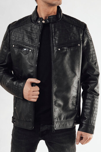 Férfi farmerdzseki Szín Fekete DSTREET TX4684