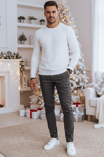 Férfi alkalmi sötétszürke nadrág Dstreet UX4400z