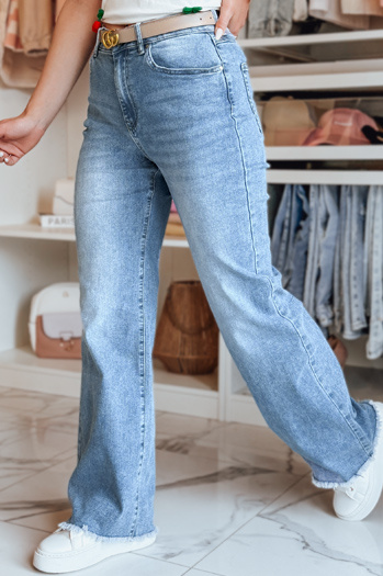 Női farmer baggy nadrág DOGERISS kék Dstreet UY2675 UY2675