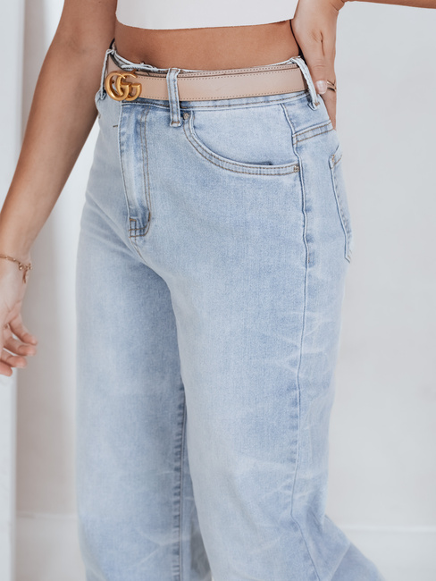 Női széles kék farmer Dstreet UY2820 UY2820