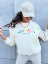 Női oversize pulóver MONACO Szín Krém DSTREET BY1232
