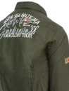 Férfi ing khaki színben Dstreet DX2279_2