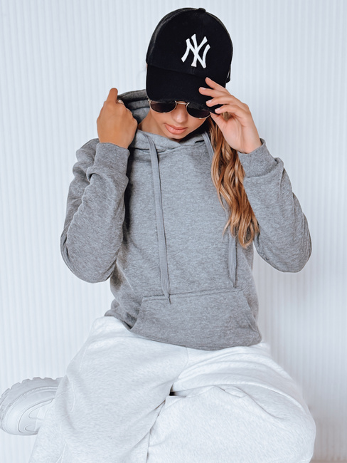 Női kapucnis pulóver BASIC Szín Antracit DSTREET BY0172