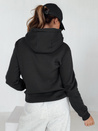 Női kapucnis pulóver BASIC Szín Fekete DSTREET BY0158