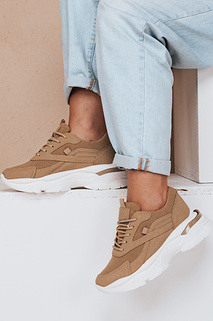 Női platform tornacipő SPORTLITE khaki Dstreet ZY0585