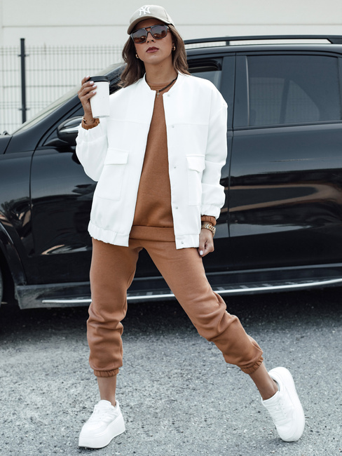 Női tréningruha szett ARIELLA PREMIUM mokka Dstreet AY1097